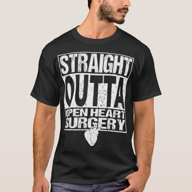 Camiseta Rec de Ataque de Posto de Sobrevivência de Cirurgi (Frente)