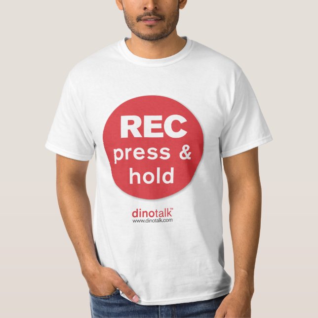 Camiseta REC - imprensa & posse (Frente)