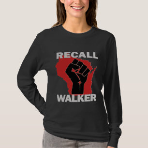 Camiseta Recall de Walker em Wisconsin