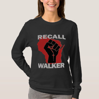 Camiseta Recall de Walker em Wisconsin