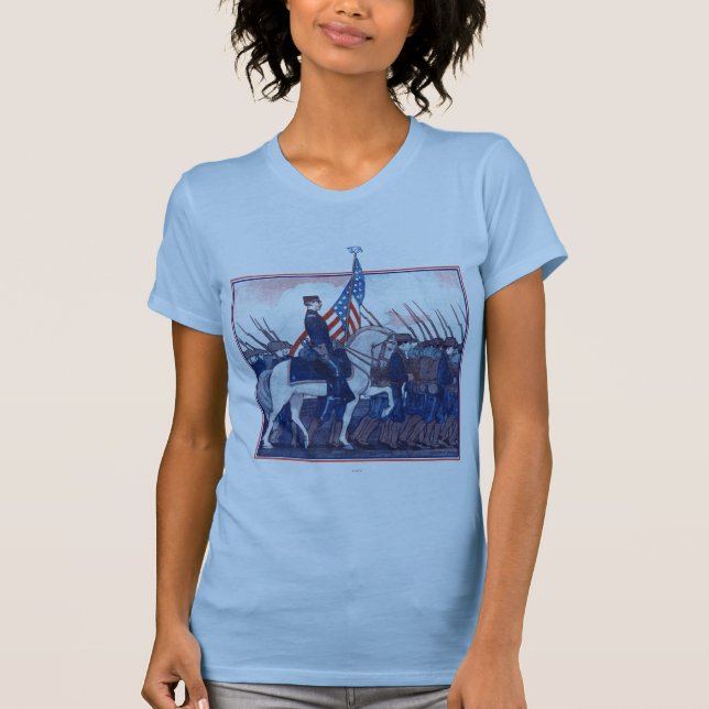 Camiseta Recapturado: Uma história filipino da guerra (Frente)