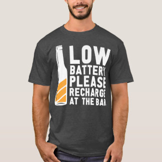 Camiseta Recarga De Álcool Do Bebendo De Beer Drinker No Ba