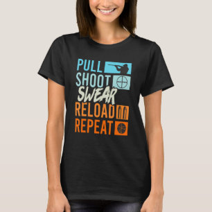 Camiseta Recarregar Maldição Reproduzir Recarregar Disposiç