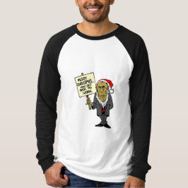 Camiseta Receba de volta agora trabalhar o chefe do Natal