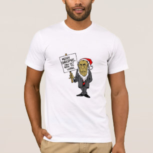 Camiseta Receba de volta agora trabalhar o chefe do Natal