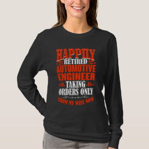 Camiseta Recebendo Ordens Da Minha Esposa Agora Automotivo 