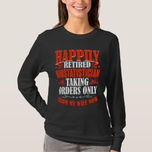 Camiseta Recebendo Ordens Da Minha Esposa Agora, Bioestatís
