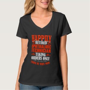 Camiseta Recebendo Ordens Da Minha Esposa Agora, Oftálmica