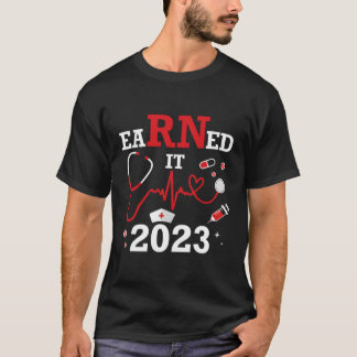 Camiseta Recebeu 2023 Para Graduação De Enfermeiros Ou Clas