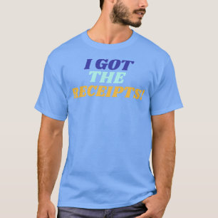 Camiseta Recebi os recibos 1