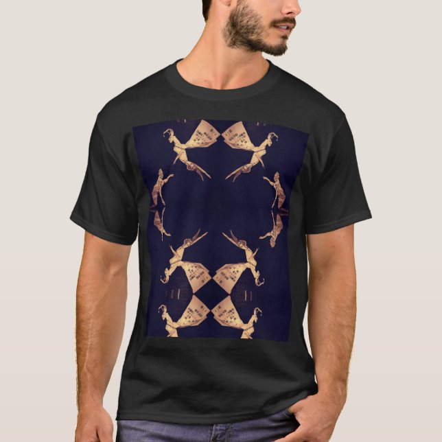 Camiseta receiptart origami Tshirt (Frente)