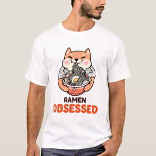 Camiseta Receita Asiática Obsessiva de Ramen