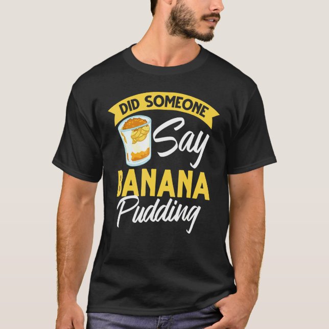 Camiseta Receita de Banana - Pudim Sorvete 1 (Frente)