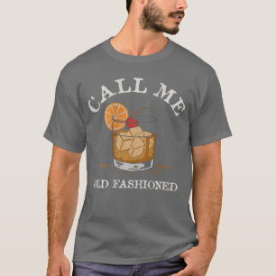 Camiseta Receita de Coquetel Call Me OldFashioned Amor por