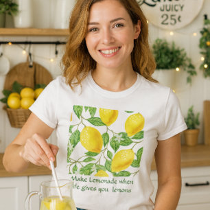 Camiseta Receita de Limonada / Limão