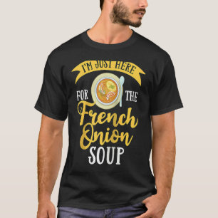 Camiseta Receita de Mistura de Sopa de Cebola Francesa Tigr