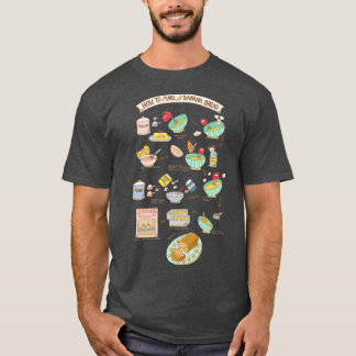 Camiseta Receita de pão de banana