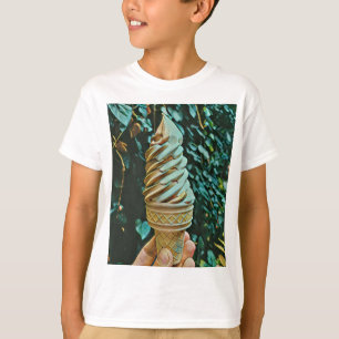 Camiseta receita do sorvete