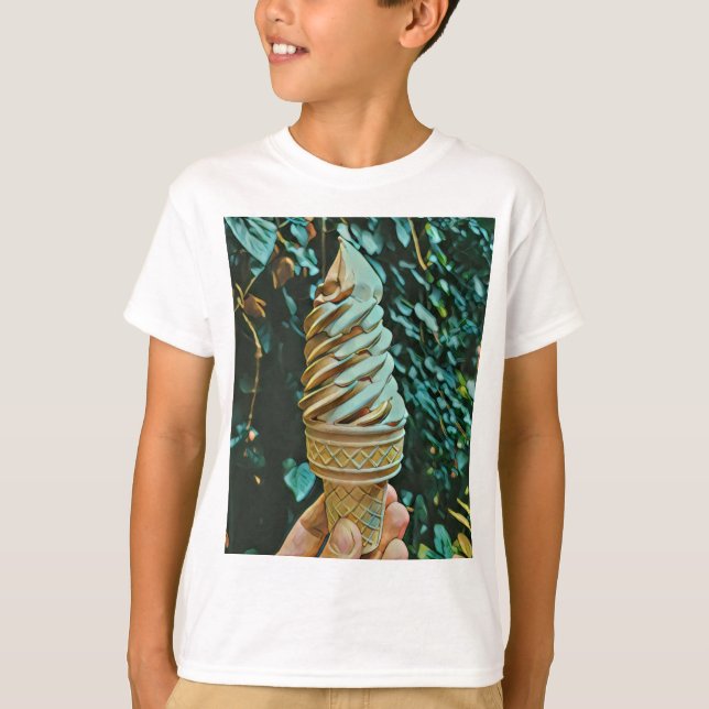 Camiseta receita do sorvete (Frente)