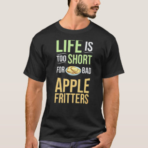Camiseta Receitas de Rosca de Maçã Donuts Pão Sem Glúten Ve