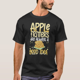 Camiseta Receitas de Rosca de Maçã Donuts Pão Sem Glúten Ve