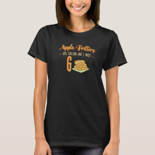 Camiseta Receitas de Rosca de Maçã Donuts Pão Sem Glúten Ve