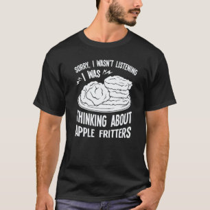 Camiseta Receitas de Rosca de Maçã Donuts Pão Sem Glúten Ve