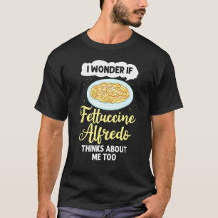 Camiseta Receitas Veganas de Molho de Frango Fettuccine Alf