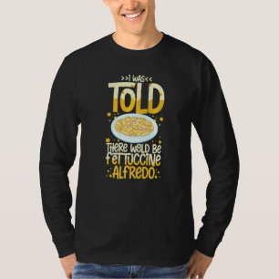 Camiseta Receitas Veganas de Molho de Frango Fettuccine Alf