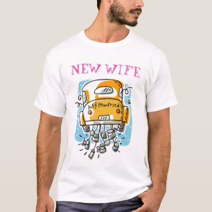 Camiseta Recem casados (2A), NOVA ESPOSA