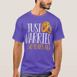 Camiseta Recem casados 50 Anos Atrás 50ª Casamento De Ouro