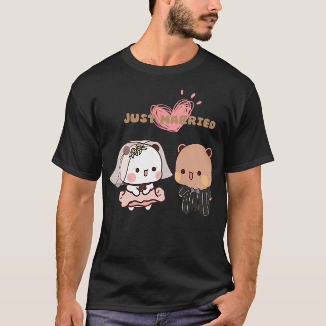 Camiseta Recem casados Bubu Dudu (Frente)