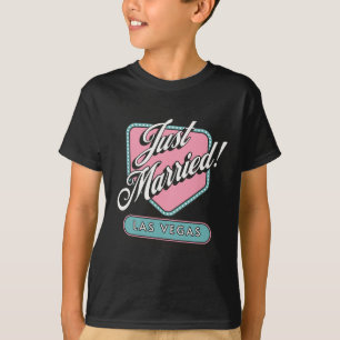 Camiseta Recem casados Las Vegas Casamento Noivo