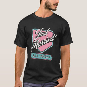Camiseta Recem casados Las Vegas Casamento Noivo