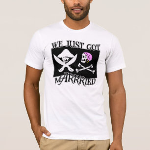 Camiseta Recem casados Pirata