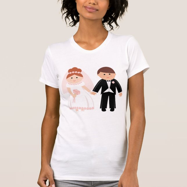 Camiseta Recem casados Womens T-Shirt (Frente)