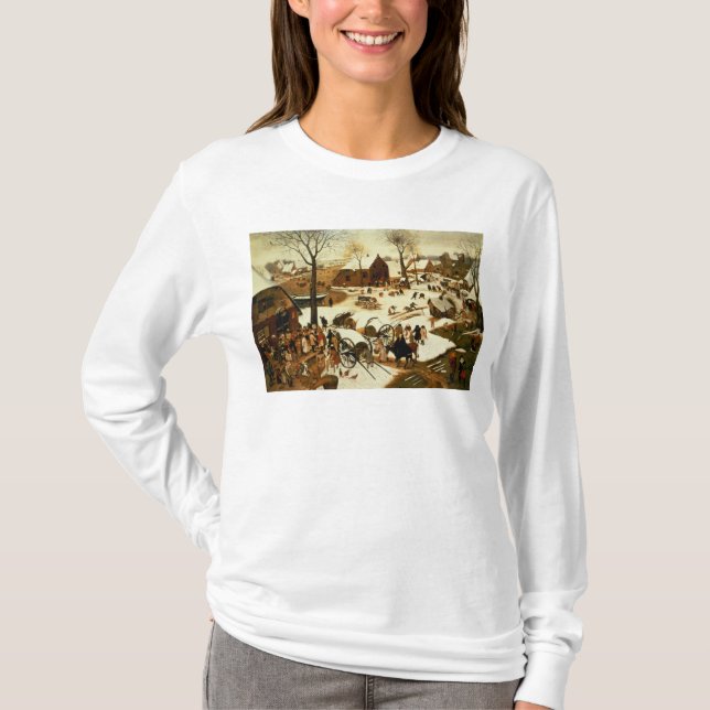 Camiseta Recenseamento em Bethlehem, c.1566 (Frente)