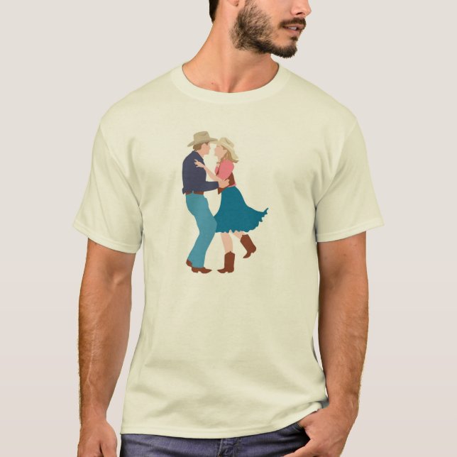 Camiseta Recepção de casamento Ocidental Casual (Frente)