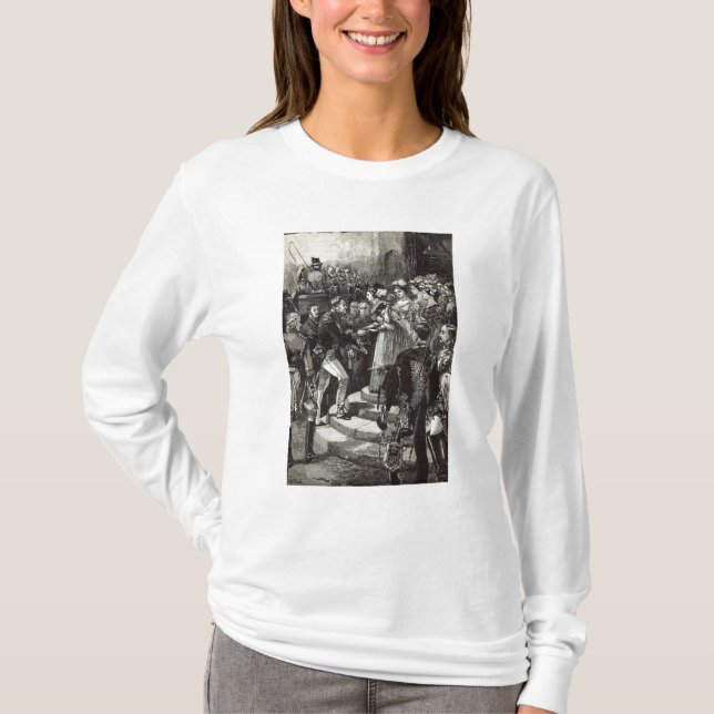 Camiseta Recepção de Louis Philippe no castelo de Windsor (Frente)