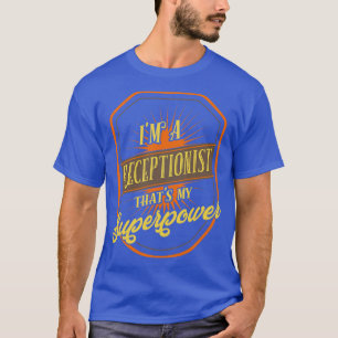 Camiseta Recepção Recepcionista