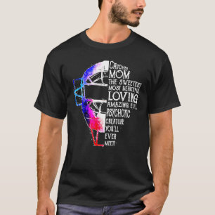 Camiseta Receptor de Softball-Mãe O Dia das Mães Mais Doce