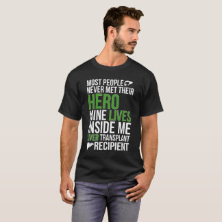 Camiseta Receptor de Transplante de Fígado Sobrevivente de