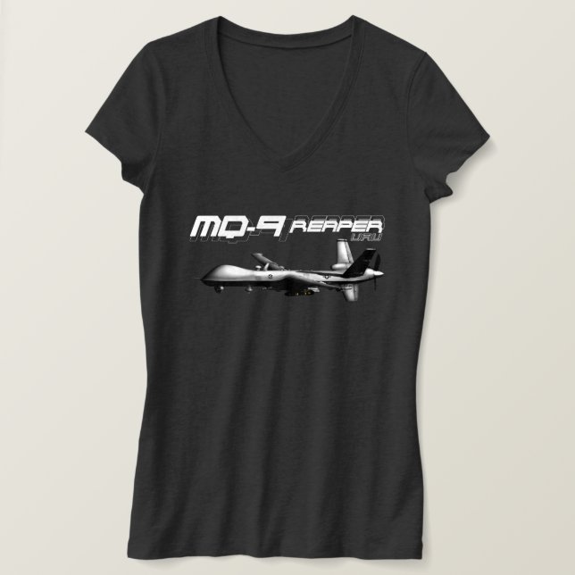 Camiseta Receptor MQ-9 (Frente do Design)