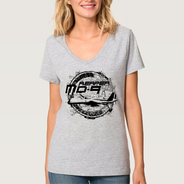 Camiseta Receptor MQ-9 (Frente)
