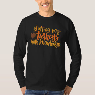 Camiseta Recheando Meus Perus Com Conhecimento