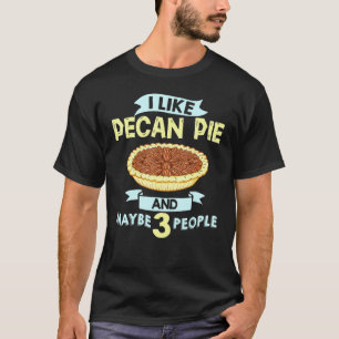 Camiseta Recheio de Barras Mini de Torta de Noz Pecã Cookie