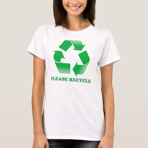 Camiseta Recicl por favor