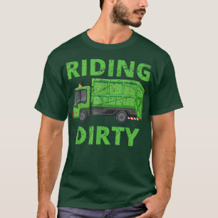 Camiseta Reciclagem Lixo Lixo Crianças De Caminhão Que Vive