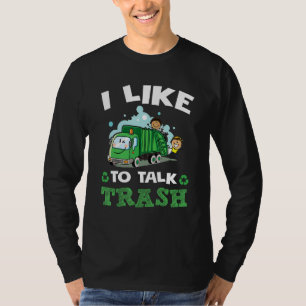 Camiseta Reciclagem Lixo Lixo Lixo Reciclar Ea