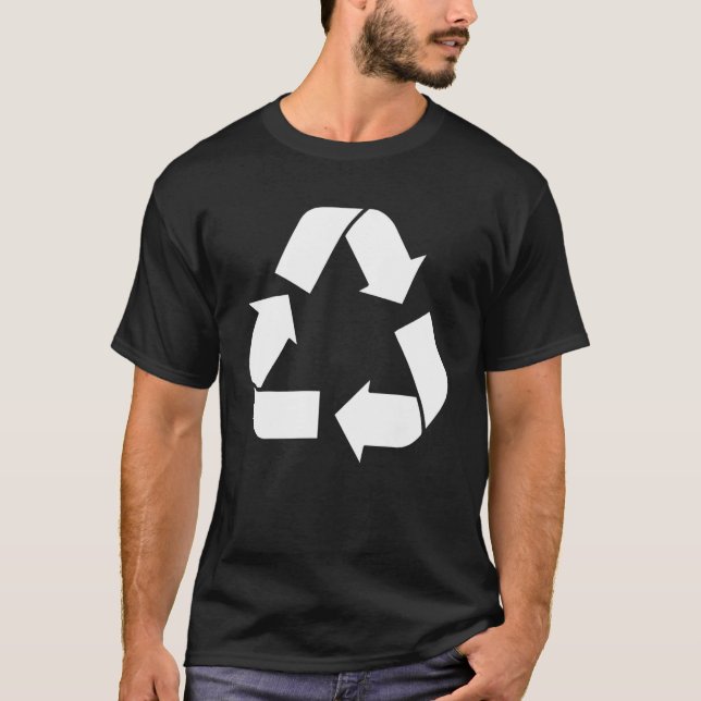 Camiseta Reciclagem reciclar (Frente)
